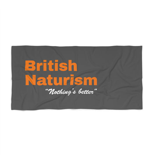 British Naturism Microfibre Beach Towel
